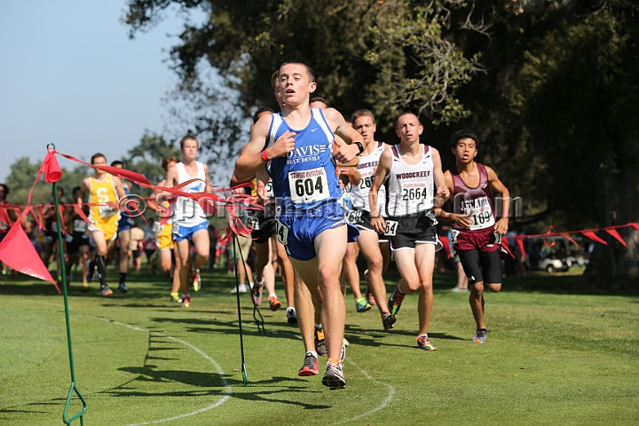 12SIHSD1-018.JPG - 2012 Stanford Cross Country Invitational, September 24, Stanford Golf Course, Stanford, California.
